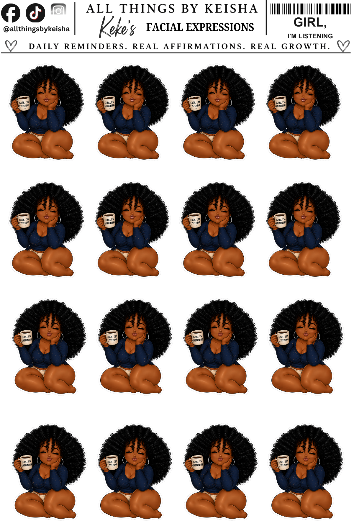KEKE'S FACIAL EXPRESSIONS