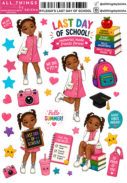 GLAM KIDS - LAST DAY OF SCHOOL  COLLECTION