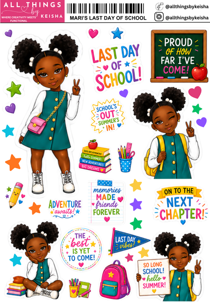 GLAM KIDS - LAST DAY OF SCHOOL  COLLECTION