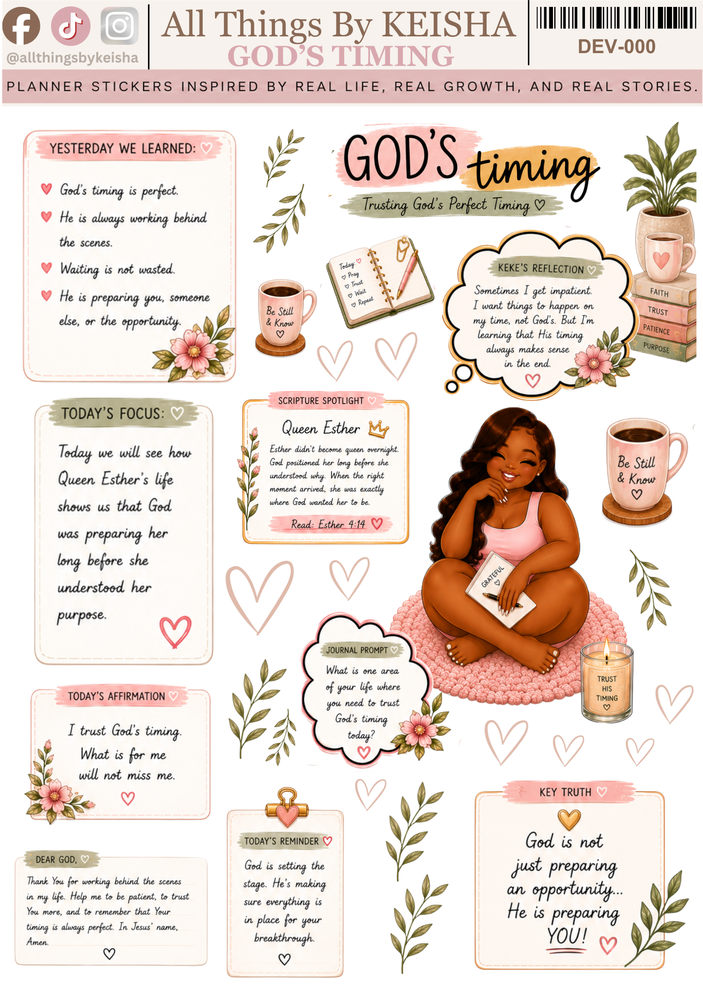 GOD'S TIMING - KEKE'S DEVOTIONAL