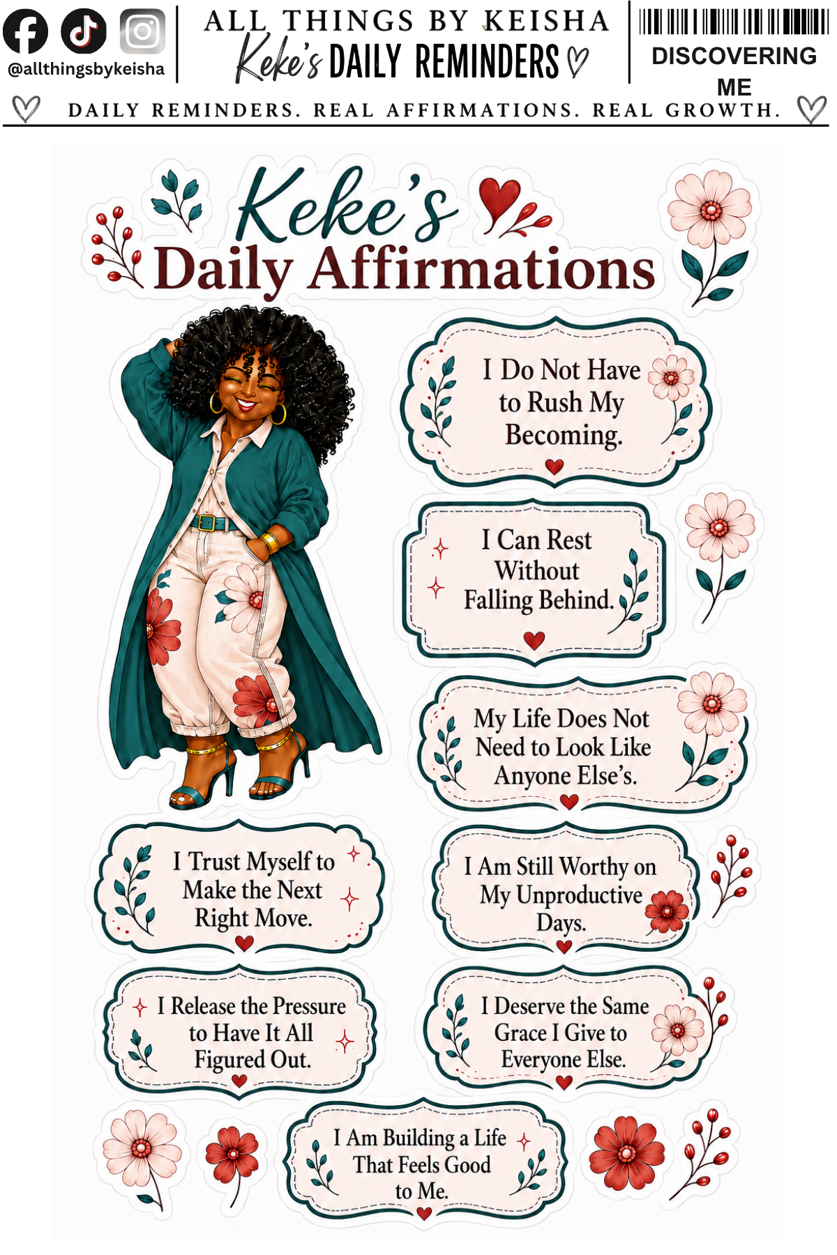 DISCOVERING ME AFFIRMATION