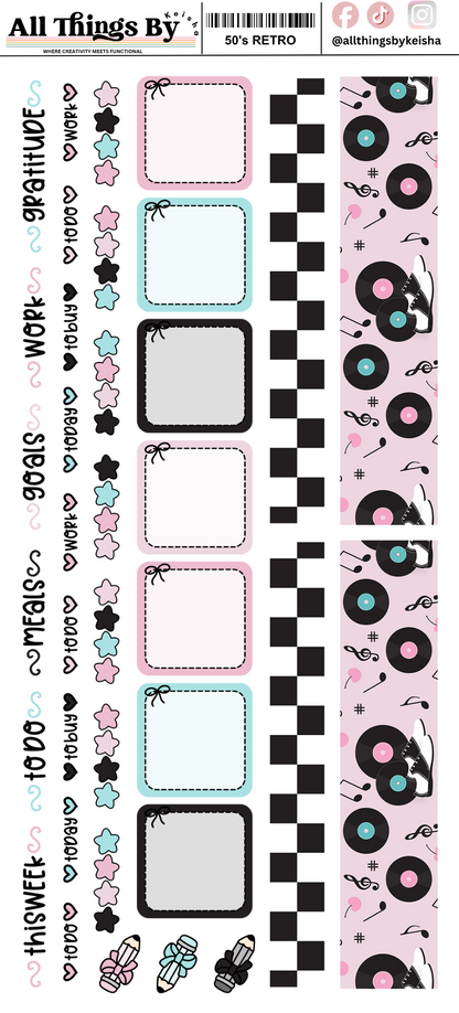 50's Retro Hobo Week Weekly Kit