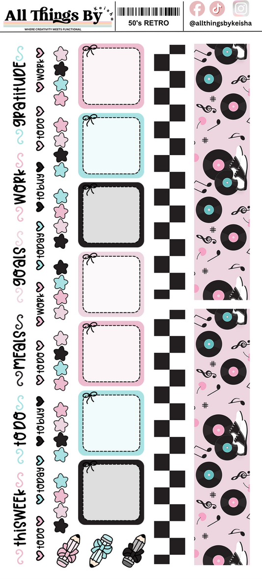 50's Retro Hobo Week Weekly Kit