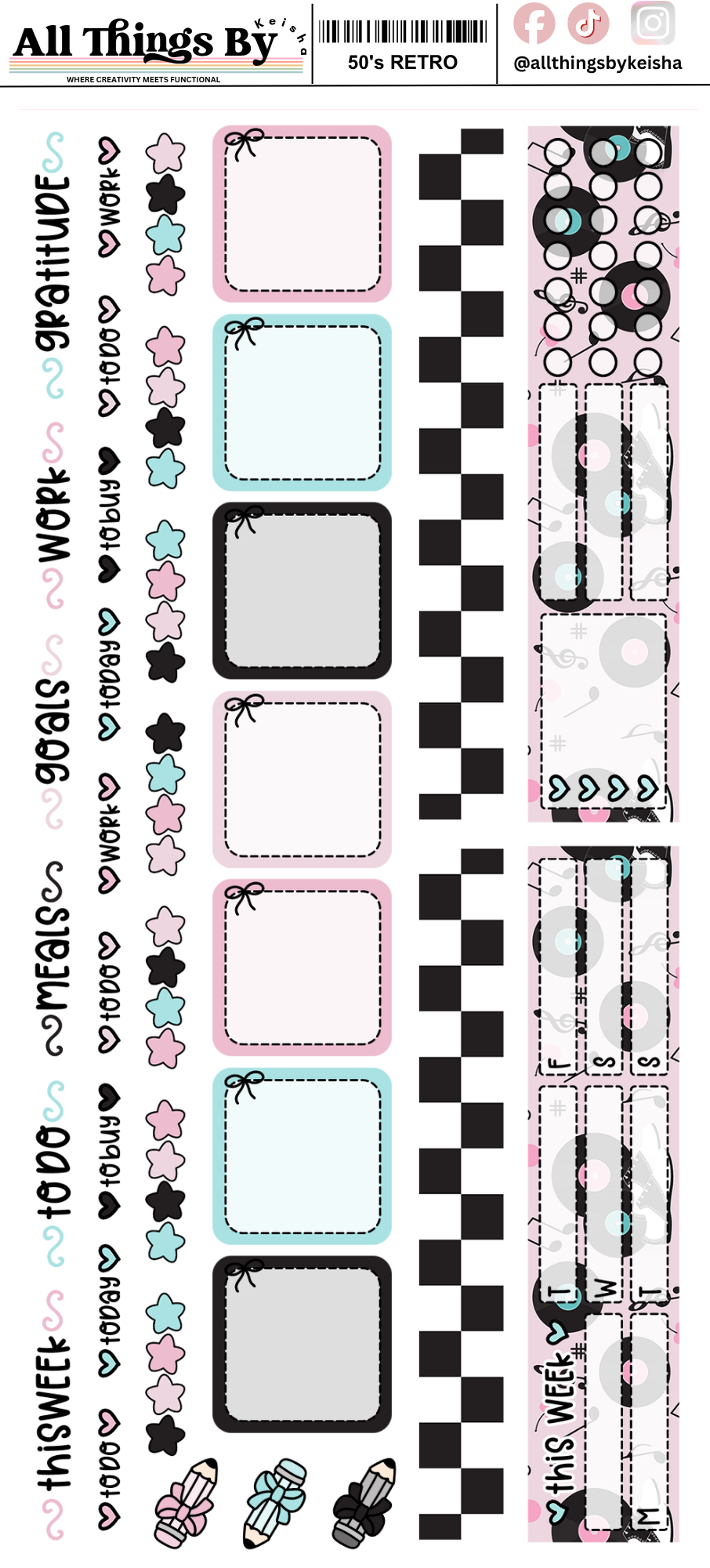 50's Retro Hobo Week Weekly Kit