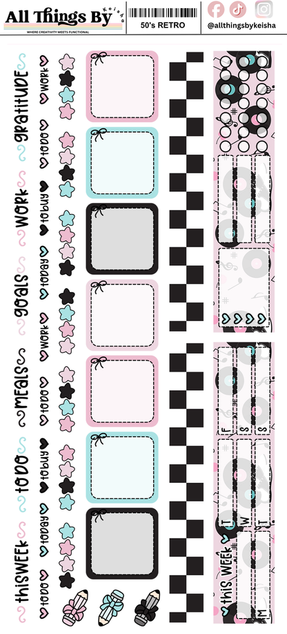 50's Retro Hobo Week Weekly Kit