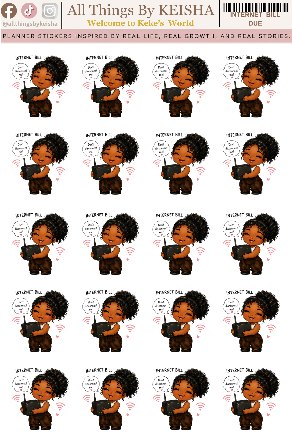 KEKE MINI COLLECTION -VOLUME 1 BILL DAY