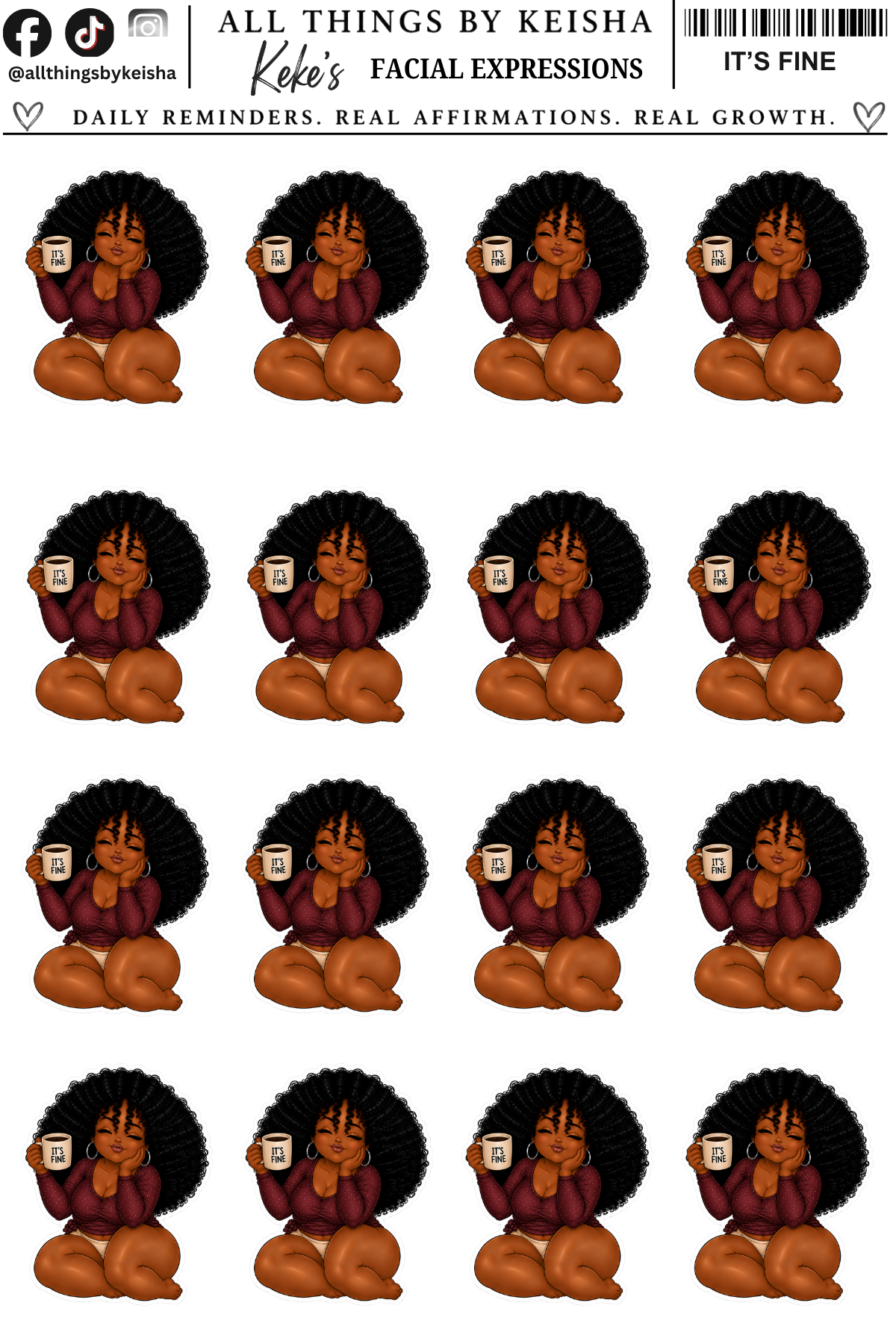 KEKE'S FACIAL EXPRESSIONS