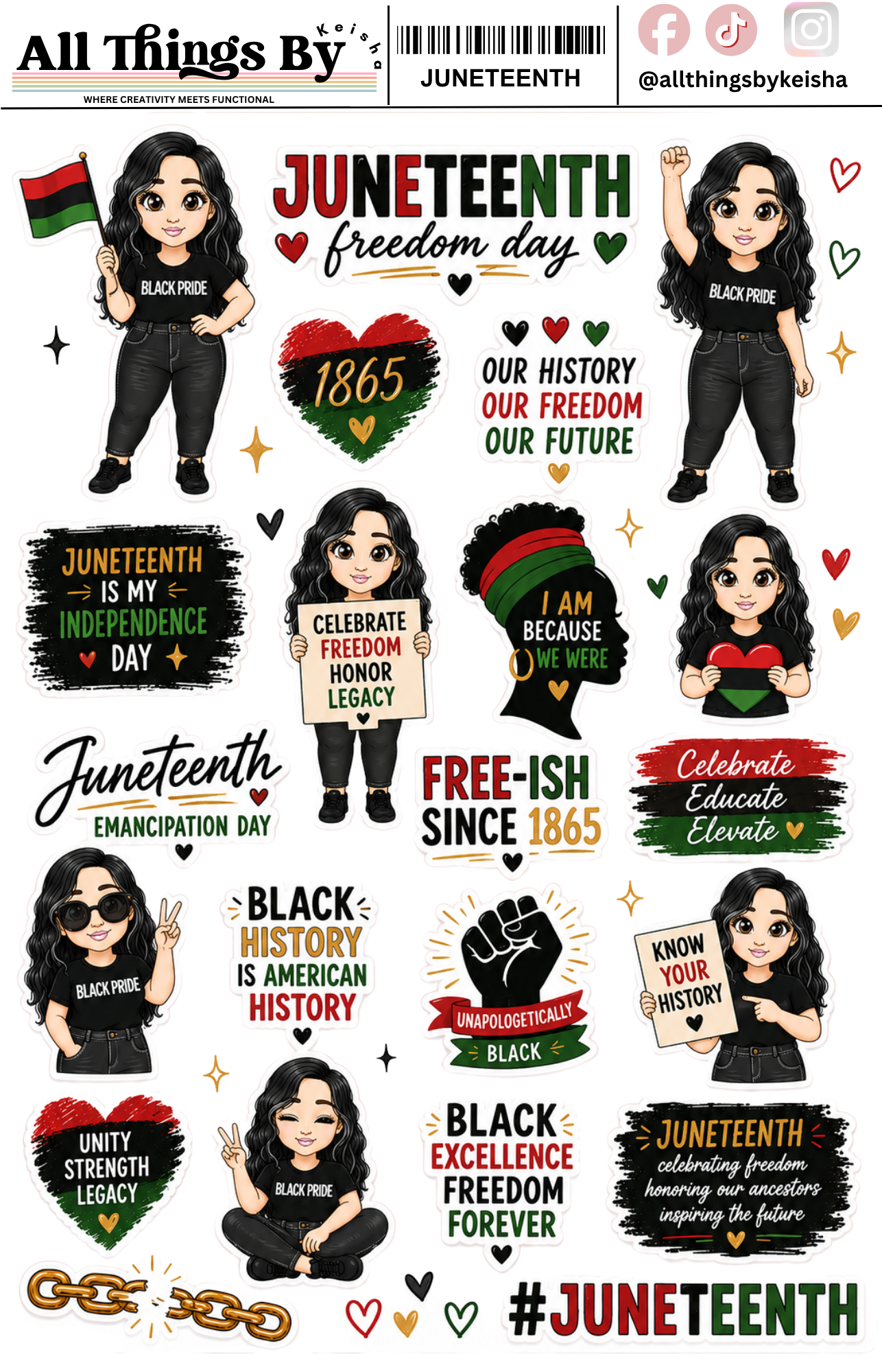 KEKE CELEBRATES JUNETEENTH