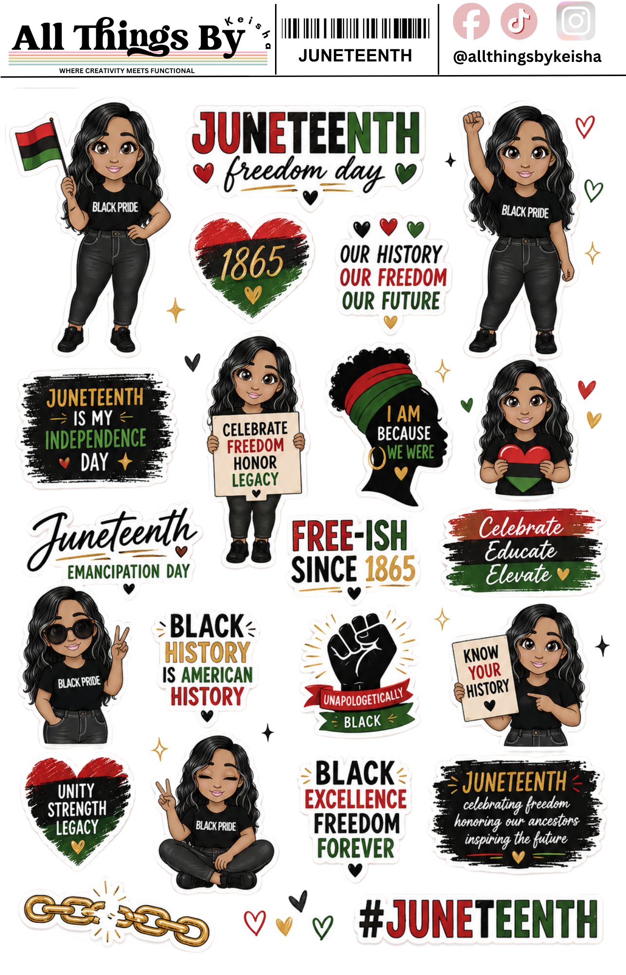 KEKE CELEBRATES JUNETEENTH