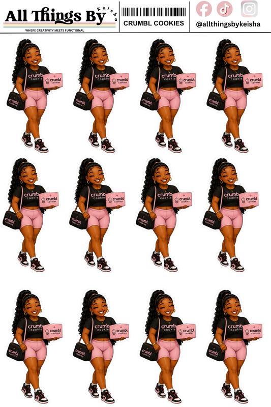 KEKE GOES TO CRUMBL COOKIES