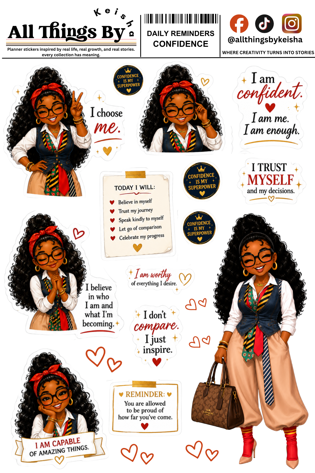 DAILY REMINDER - CONFIDENCE