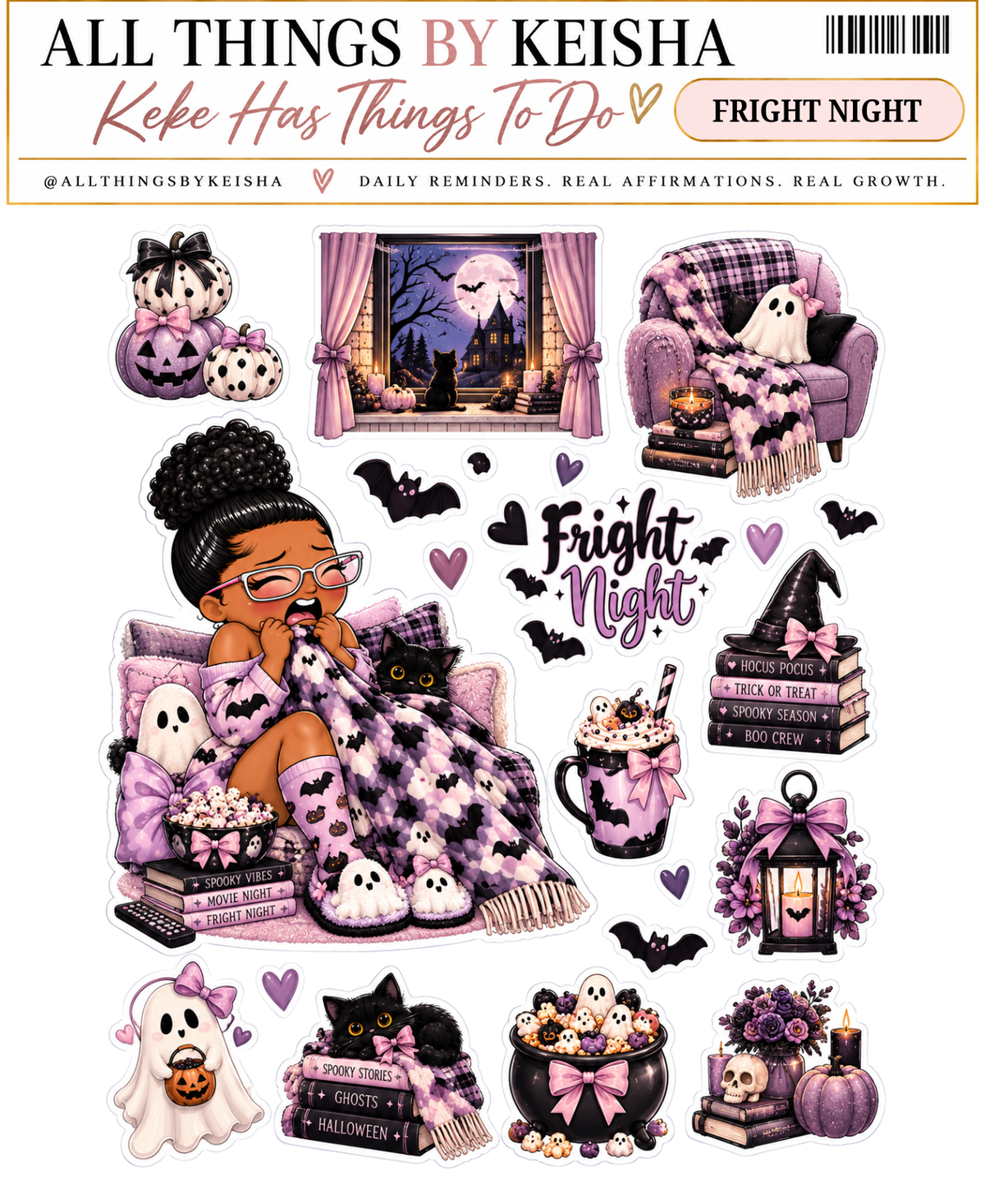 ALL THINGS BY KESHA: Planner Stickers,LLC