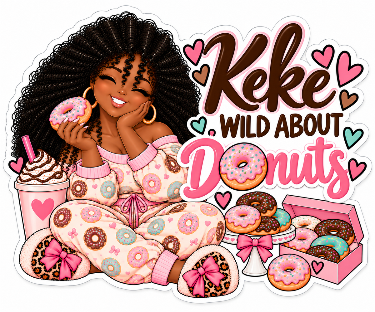Keke Wild About Donuts Planner Sticker Pack