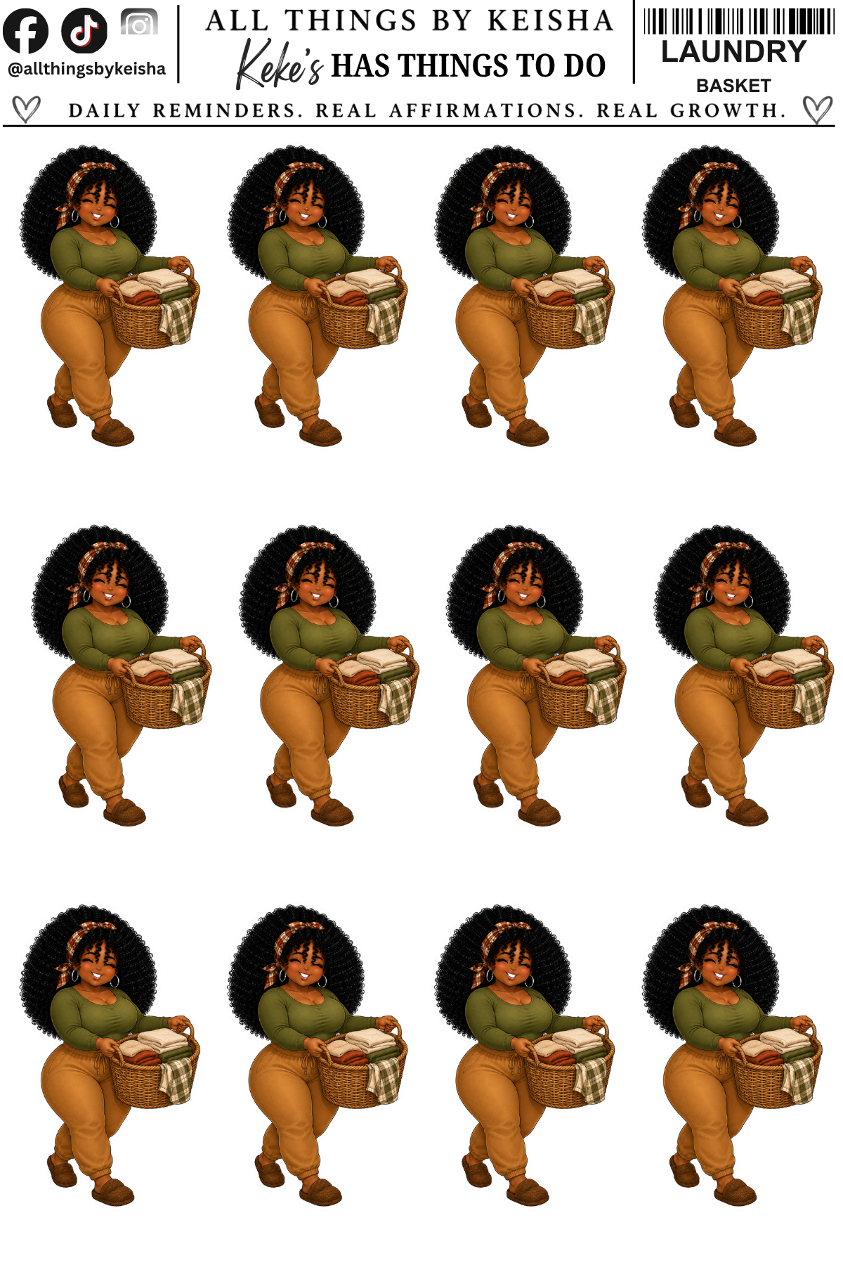 KEKE - HOUSEHOLD CHORES ICONS