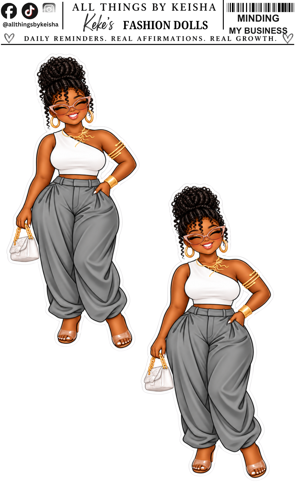 MINDING MY BUSINESS - FASHION DOLLS