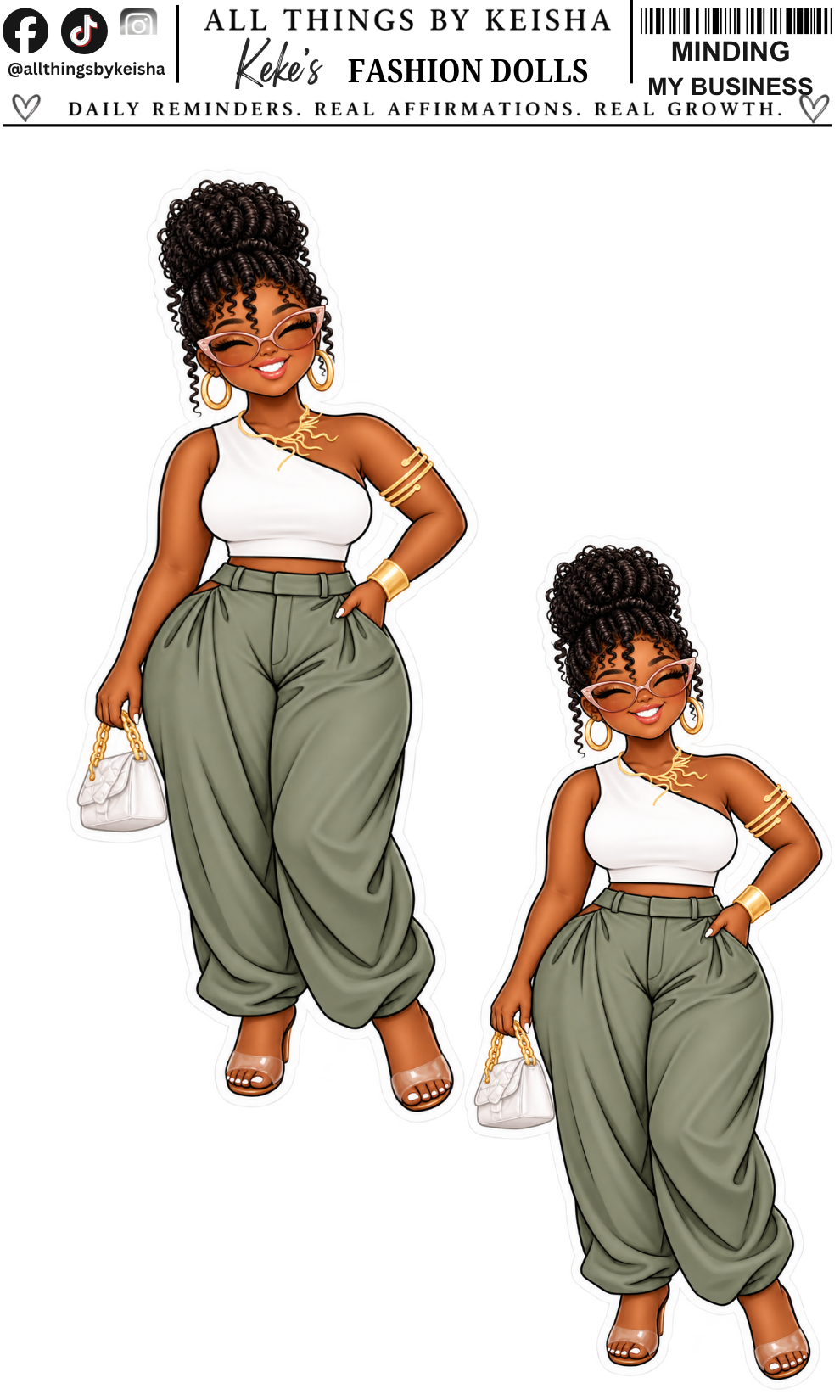 MINDING MY BUSINESS - FASHION DOLLS