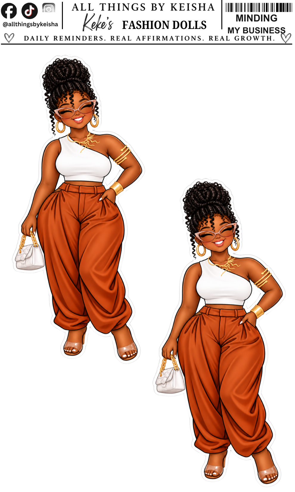 MINDING MY BUSINESS - FASHION DOLLS