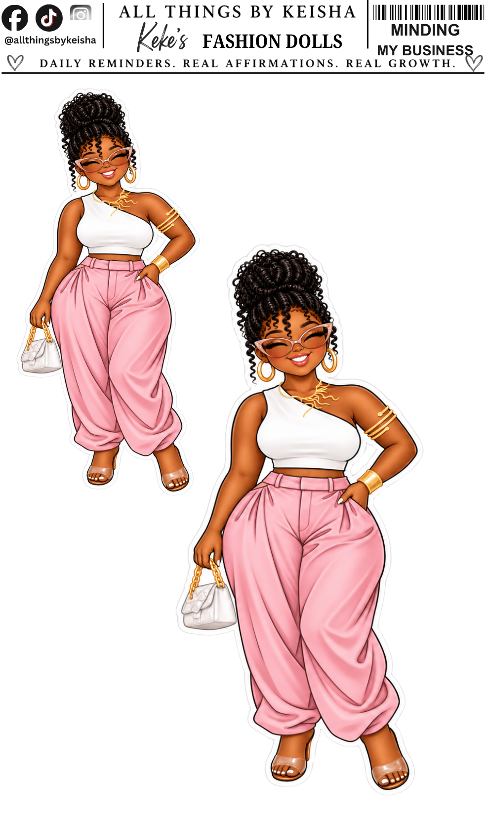 MINDING MY BUSINESS - FASHION DOLLS