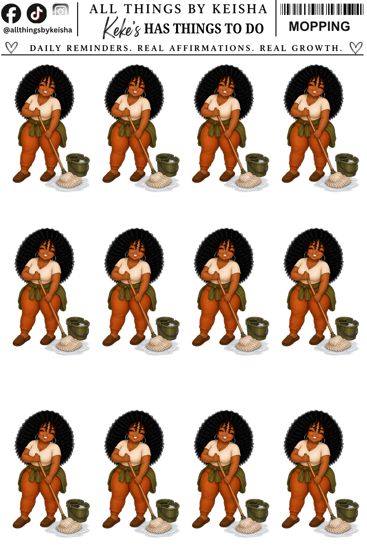 KEKE - HOUSEHOLD CHORES ICONS
