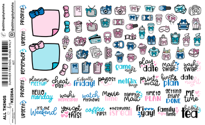 MY CANDYLAND  HOBO  (A5) WEEKLY KIT