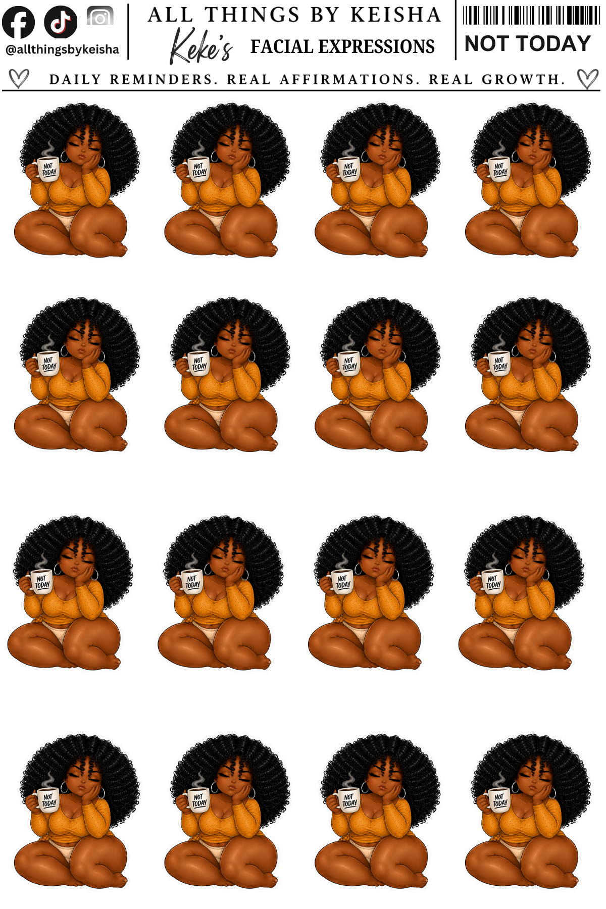 KEKE'S FACIAL EXPRESSIONS