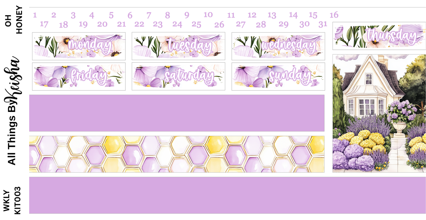 OH HONEY  DELUXE WEEKLY KIT