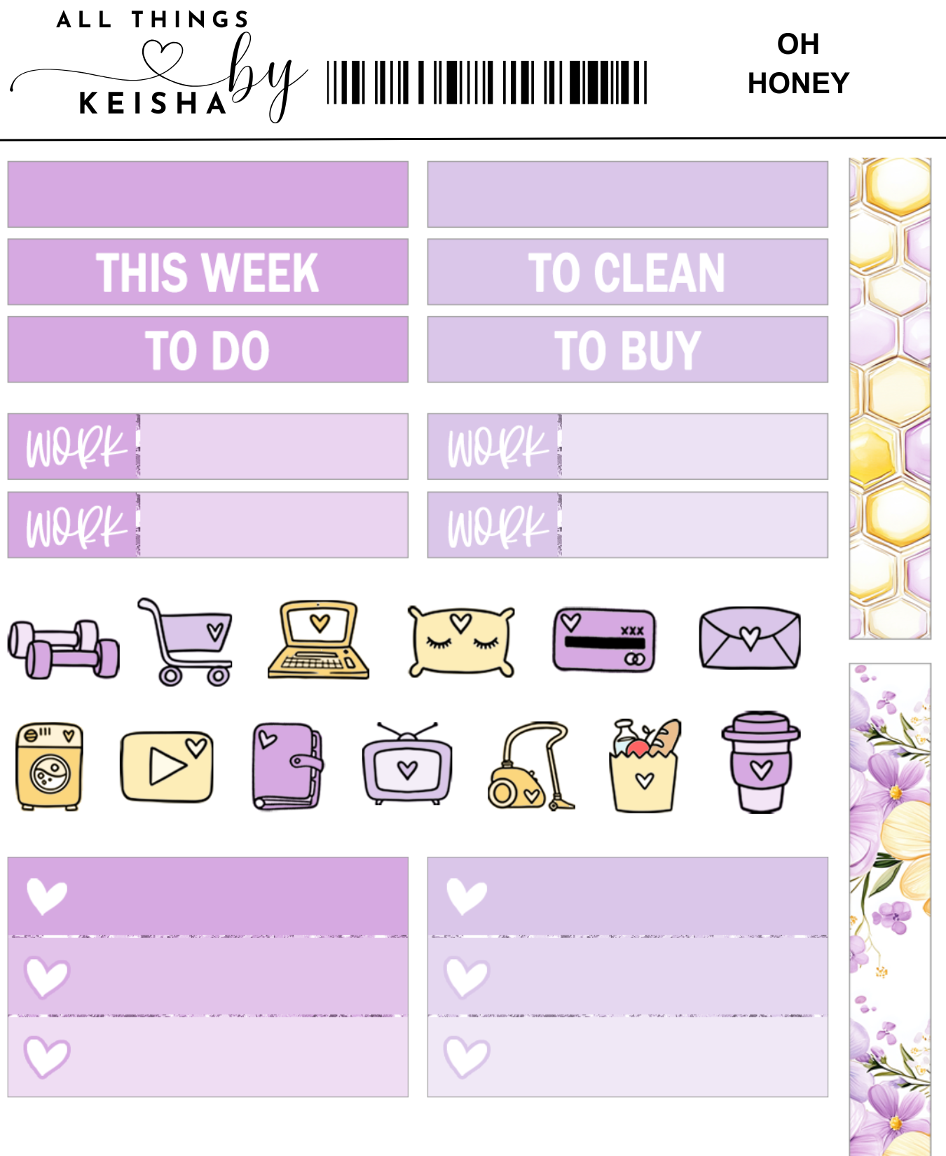 OH HONEY MINI WEEKLY KIT