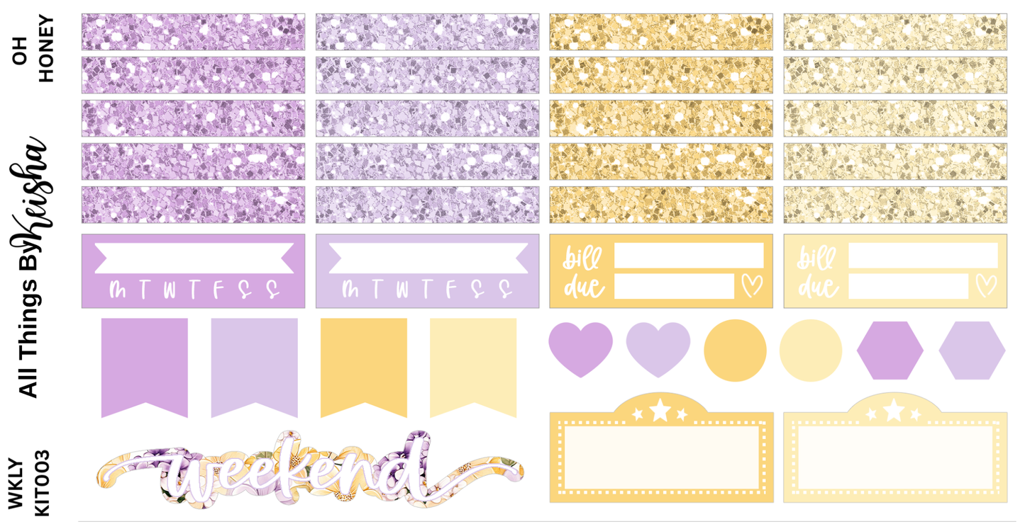 OH HONEY  DELUXE WEEKLY KIT