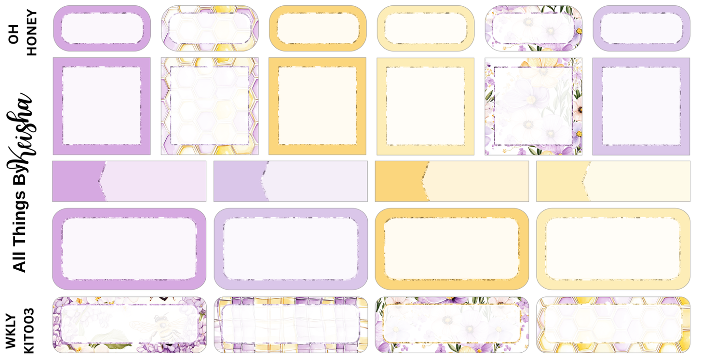 OH HONEY  DELUXE WEEKLY KIT