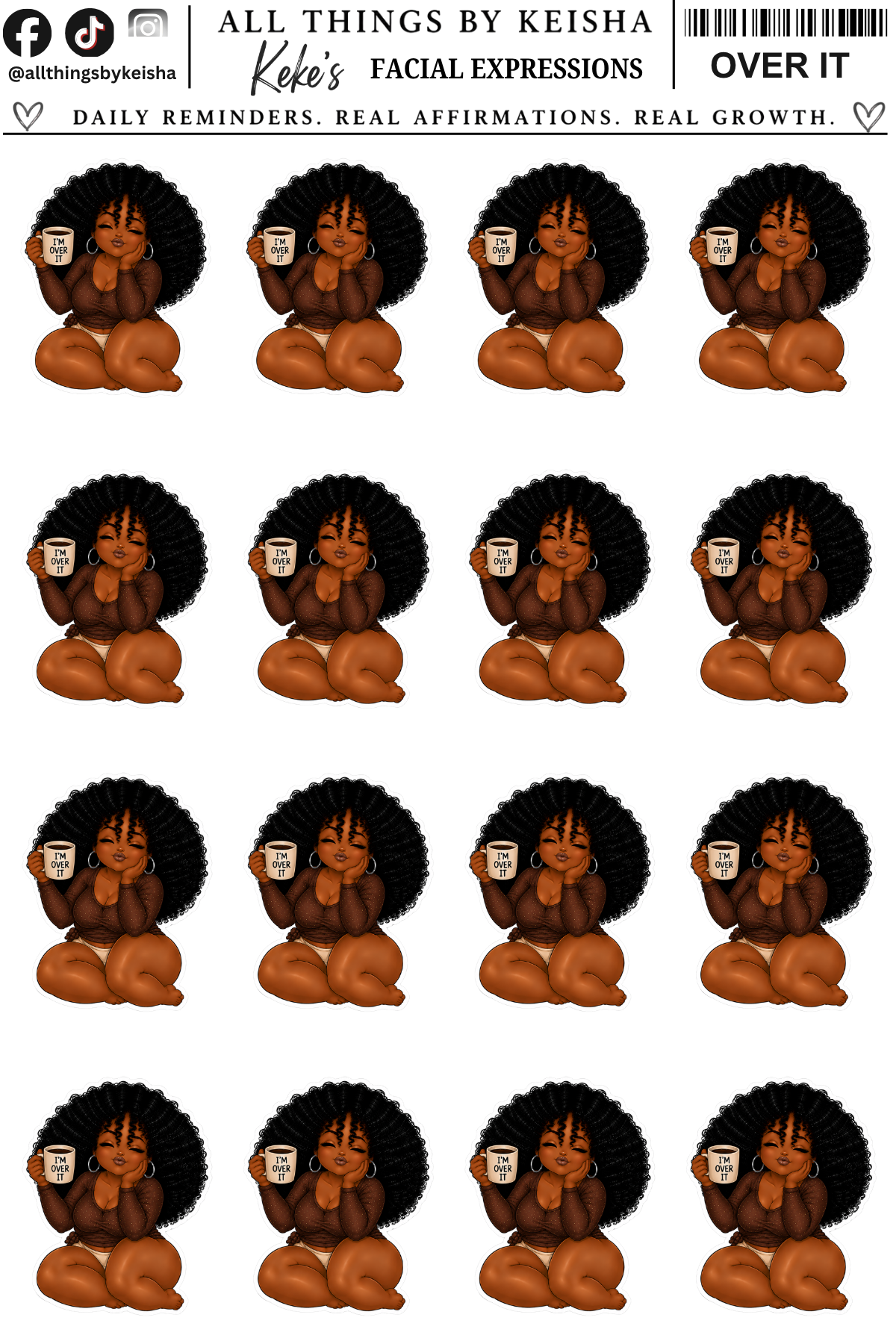 KEKE'S FACIAL EXPRESSIONS
