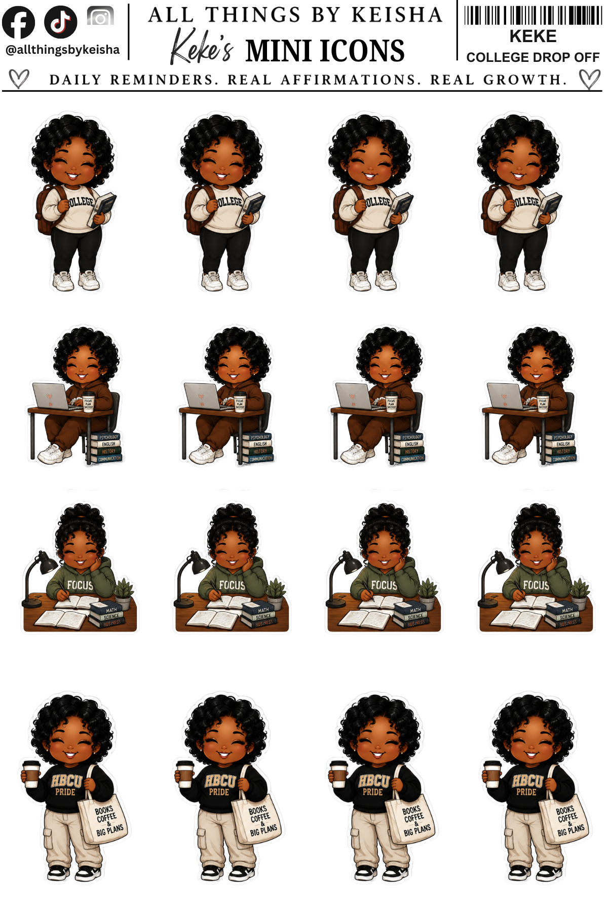 MINI KEKE - COLLEGE DROP OFF ICON