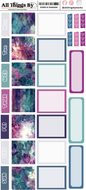 💜 PURPLE PASSION | HOBO WEEKS WEEKLY KIT 💜