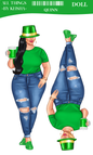 ST PATRICK DAY DOLLS - LIGHT