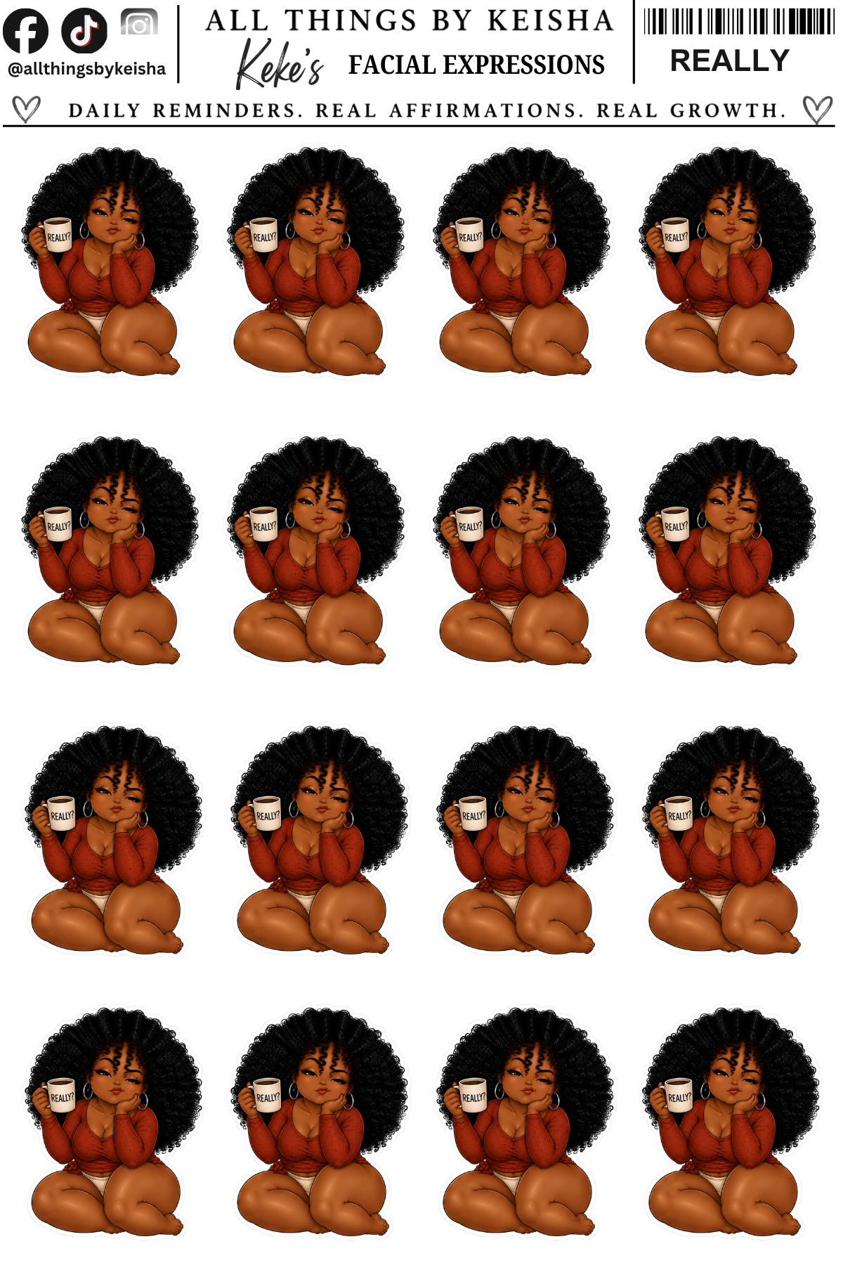 KEKE'S FACIAL EXPRESSIONS