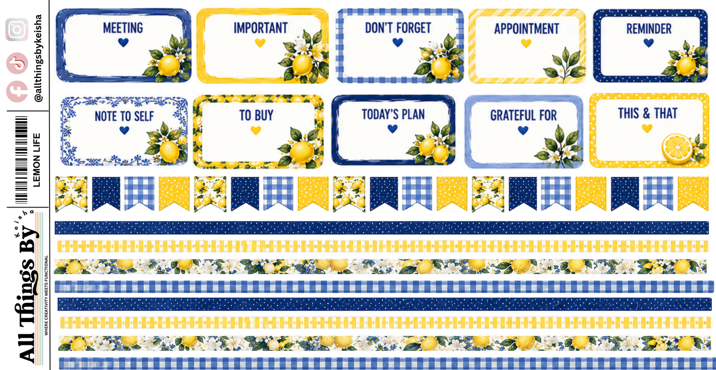 Lemon Life Weekly Kit