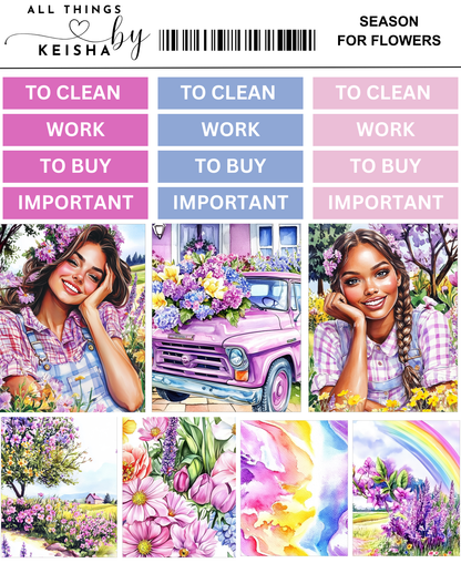 SEASON FOR FLOWERS WEEKLY KIT