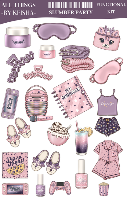 STARRY SLUMBER PARTY FUNCTIONAL KIT