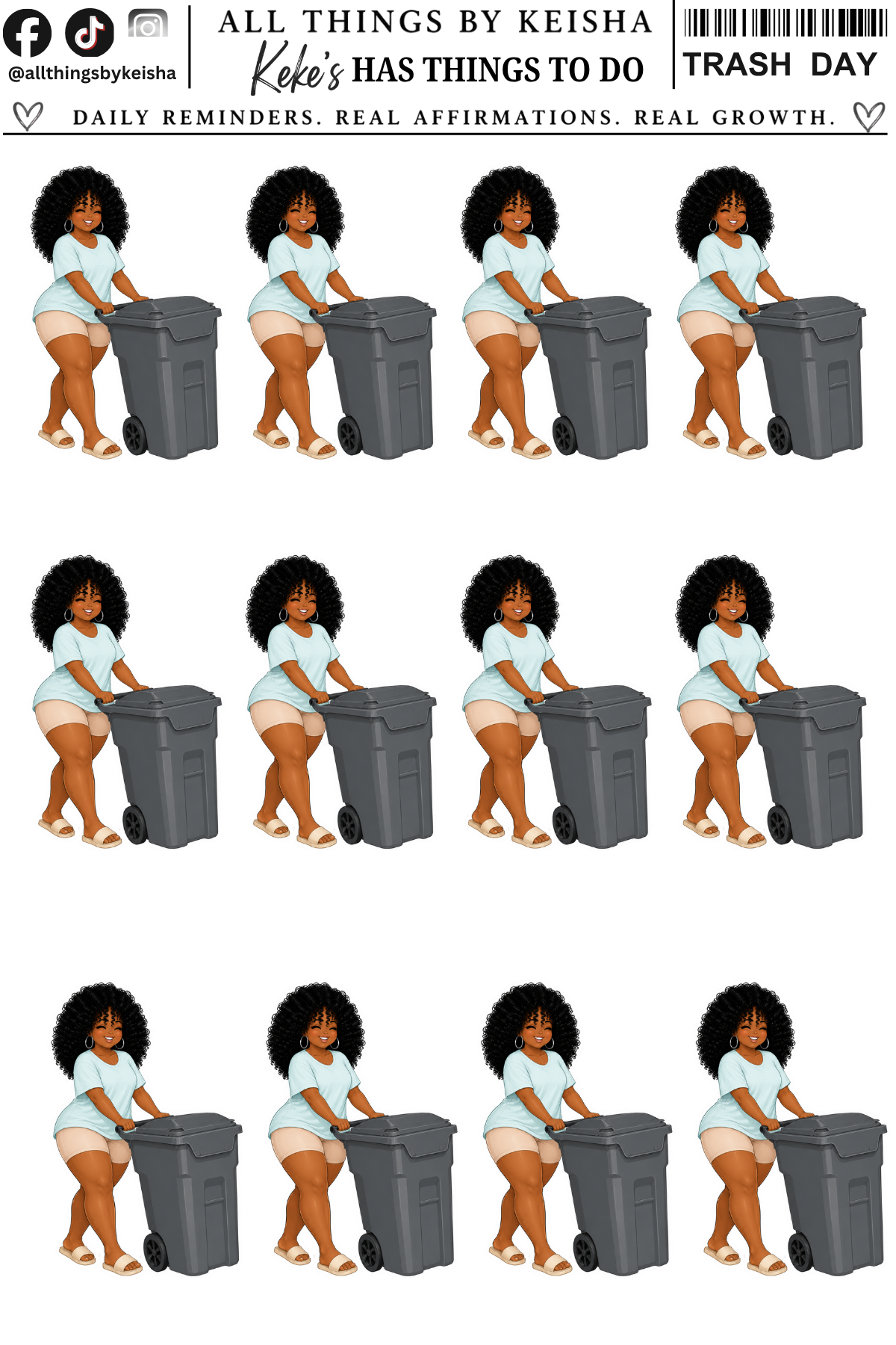 KEKE - HOUSEHOLD CHORES ICONS