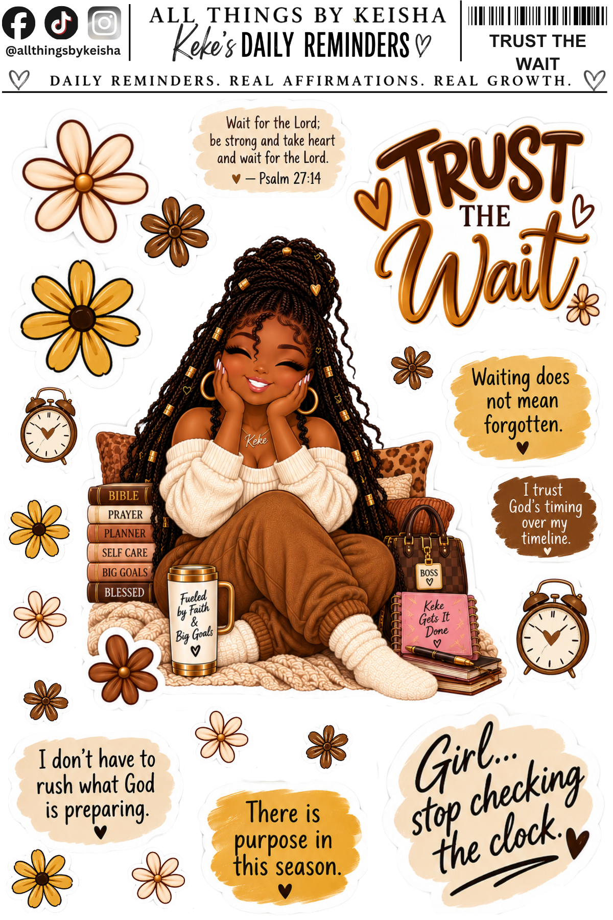 ALL THINGS BY KESHA: Planner Stickers,LLC