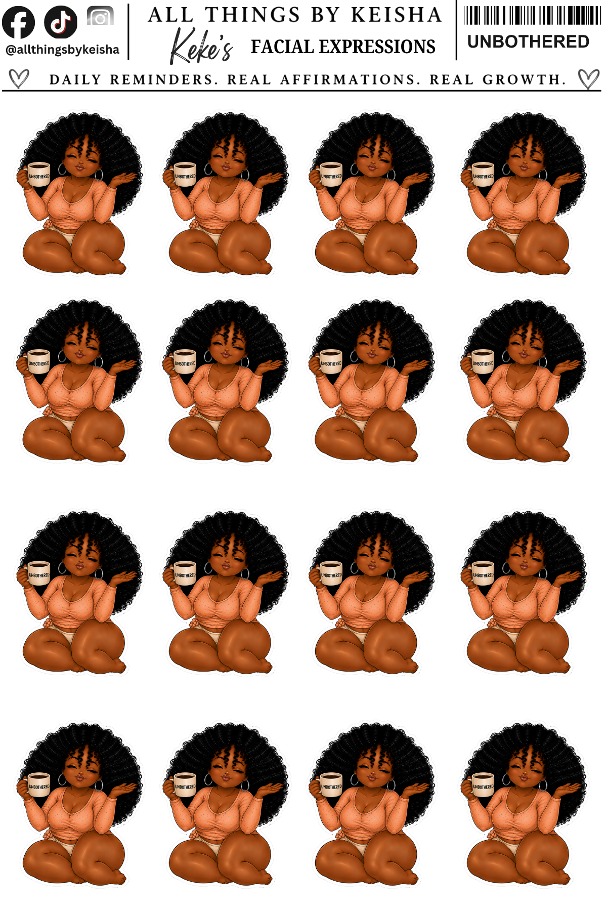 KEKE'S FACIAL EXPRESSIONS
