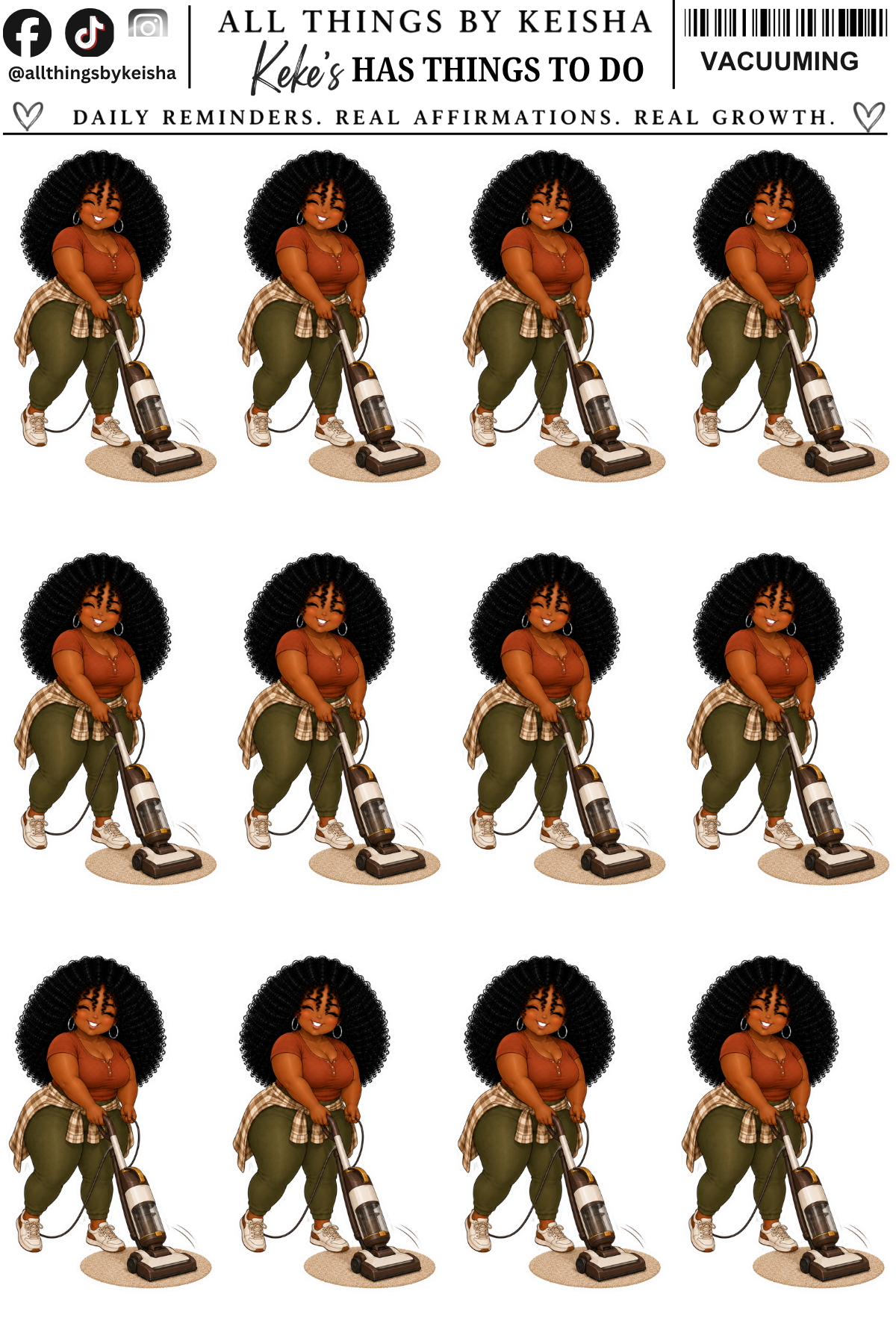 KEKE - HOUSEHOLD CHORES ICONS