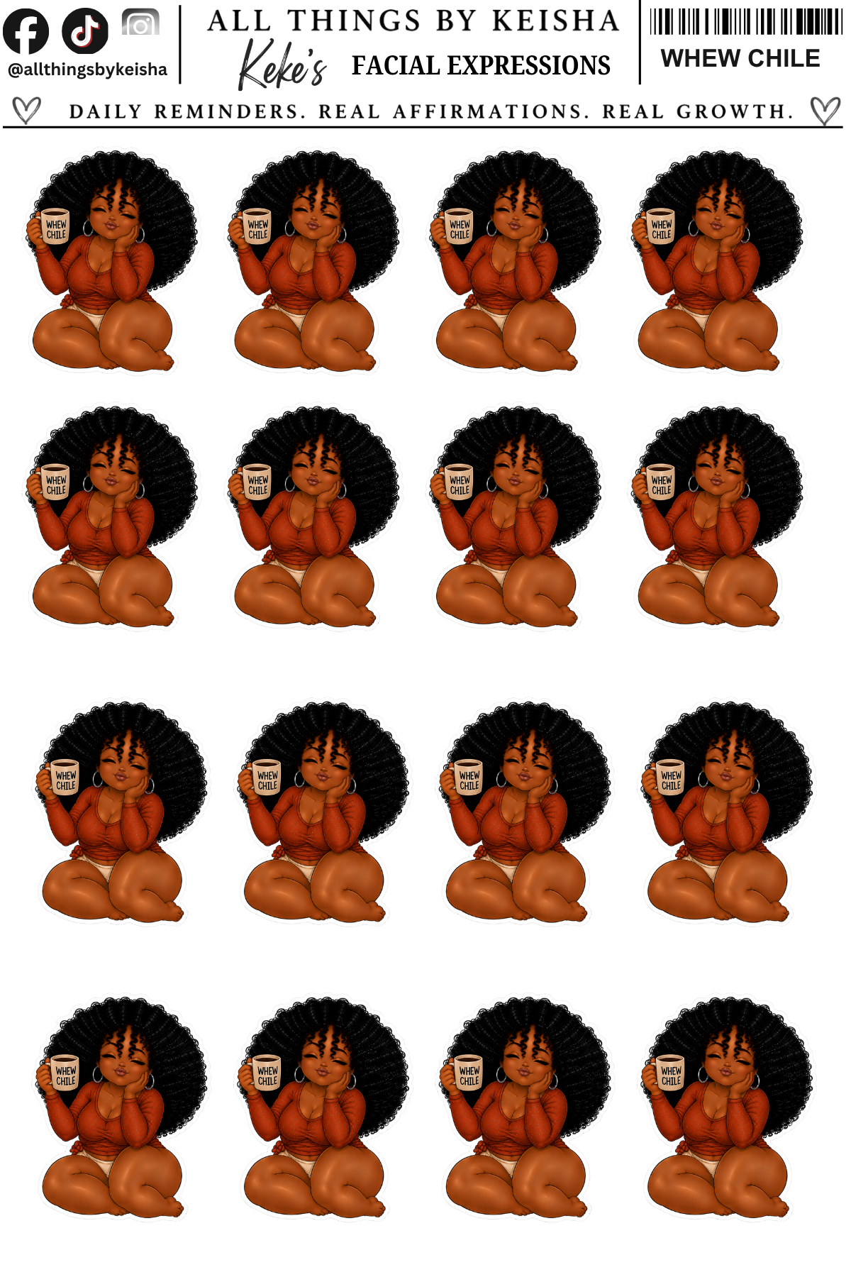 KEKE'S FACIAL EXPRESSIONS