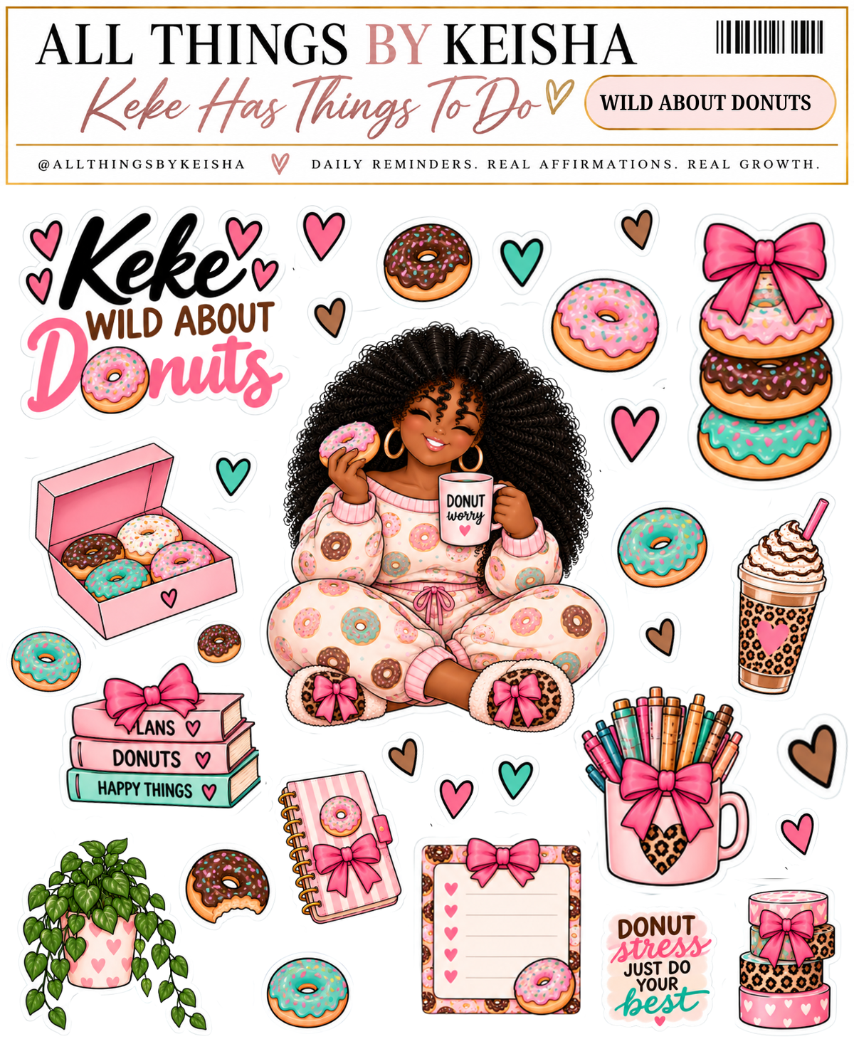 ALL THINGS BY KESHA: Planner Stickers,LLC