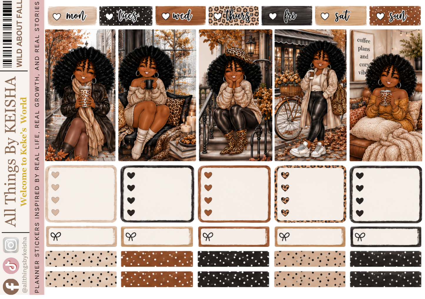 KEKE WILD ABOUT FALL WEEKLY KIT