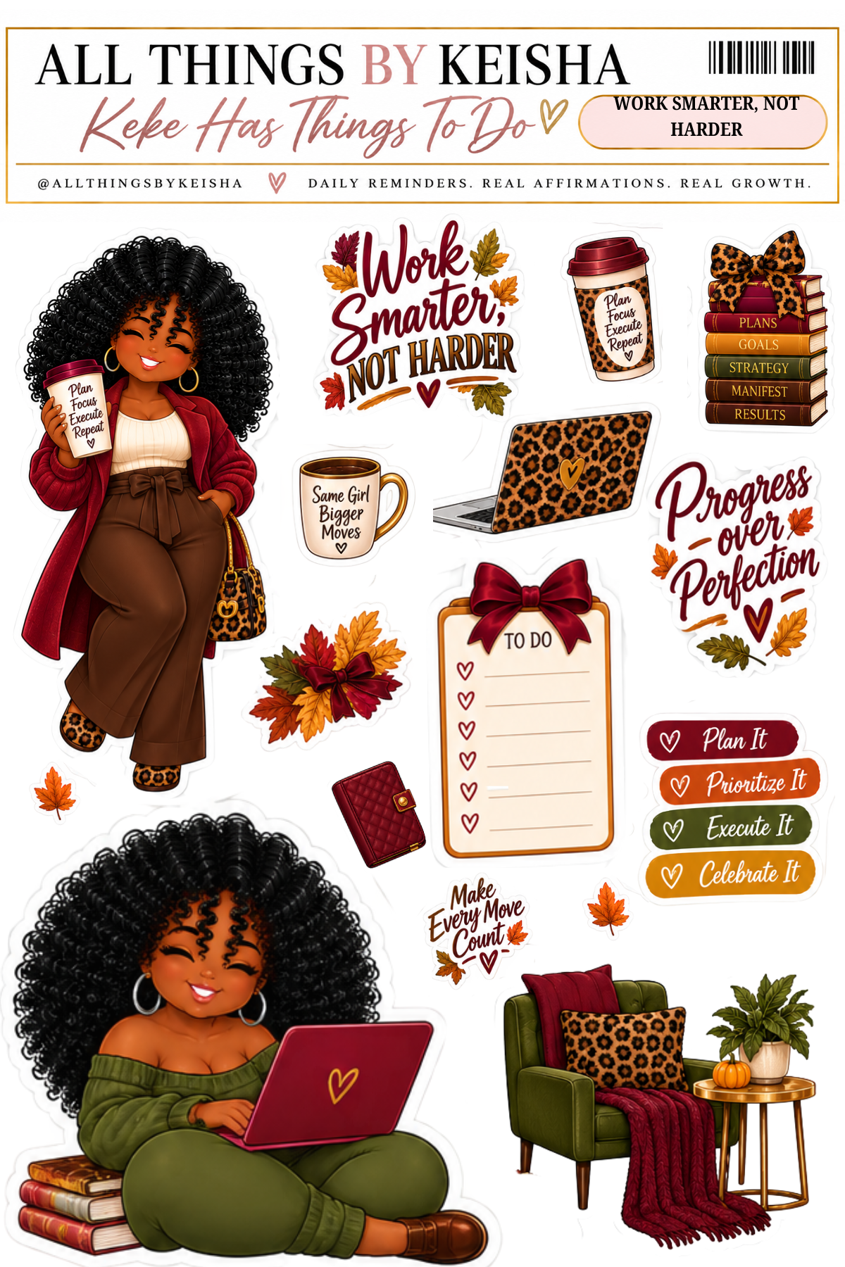 Keke's Bestie Club — Printable Monthly Subscription