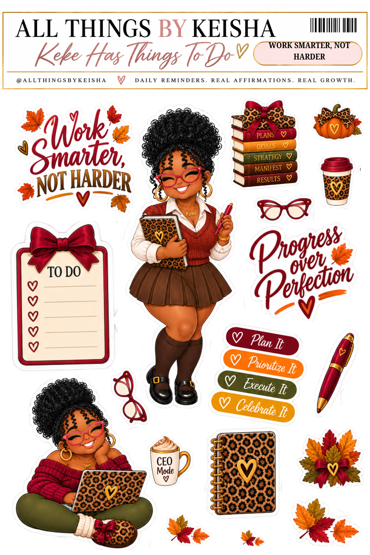 Keke's Bestie Club — Printable Monthly Subscription