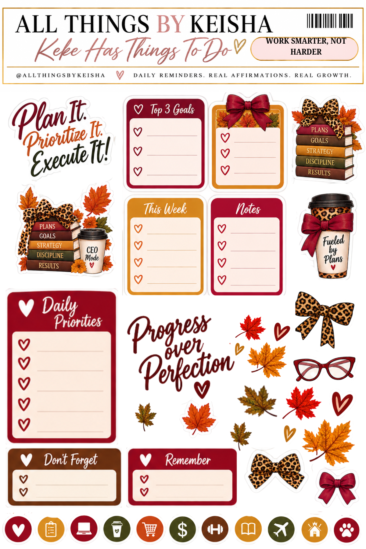 Keke's Bestie Club — Printable Monthly Subscription