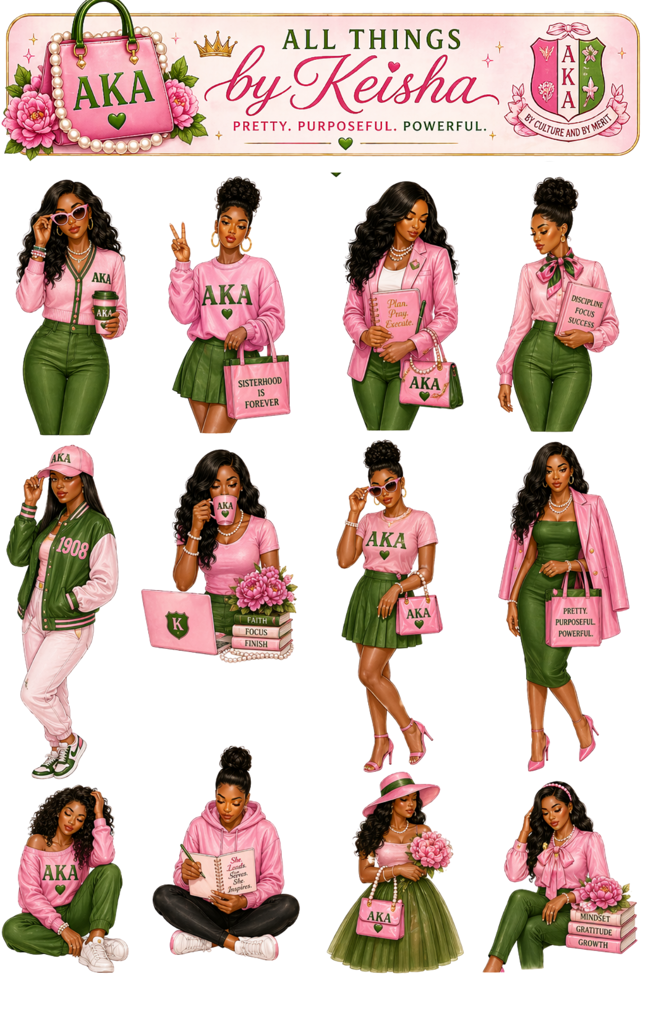 PRETTY. PURPOSEFUL. POWERFUL AKA INSPIRED