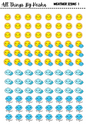 WEATHER ICONS